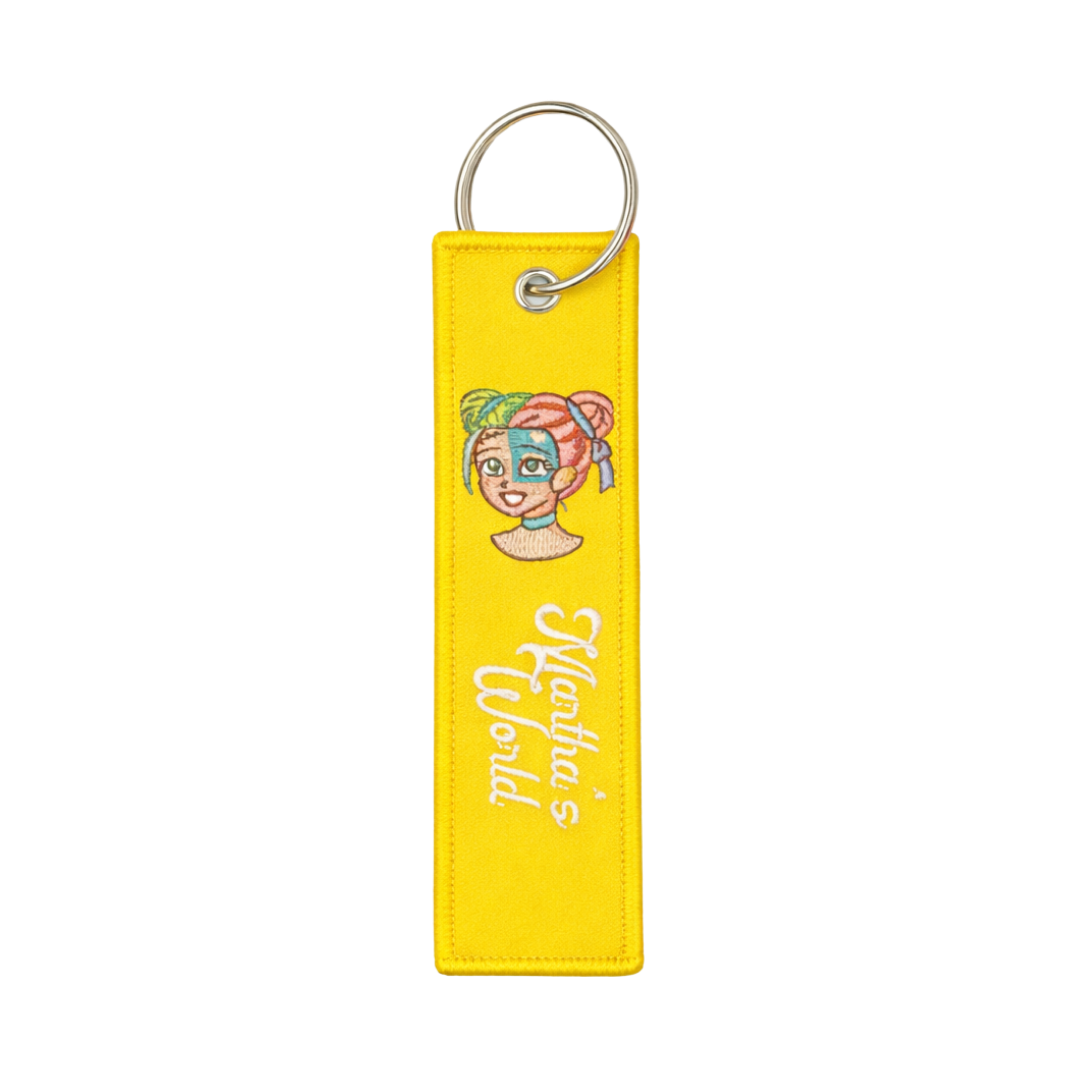 Merri Jane Keychain Yellow