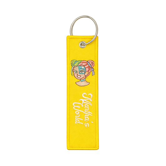 Merri Jane Keychain Yellow