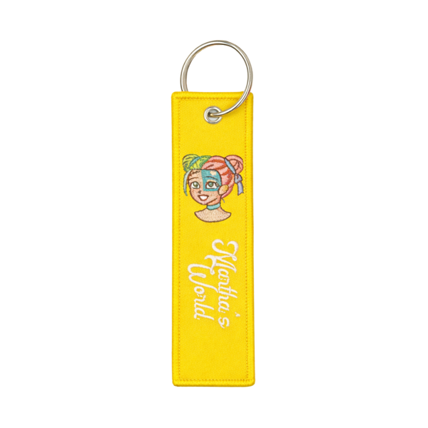 Merri Jane Keychain Yellow