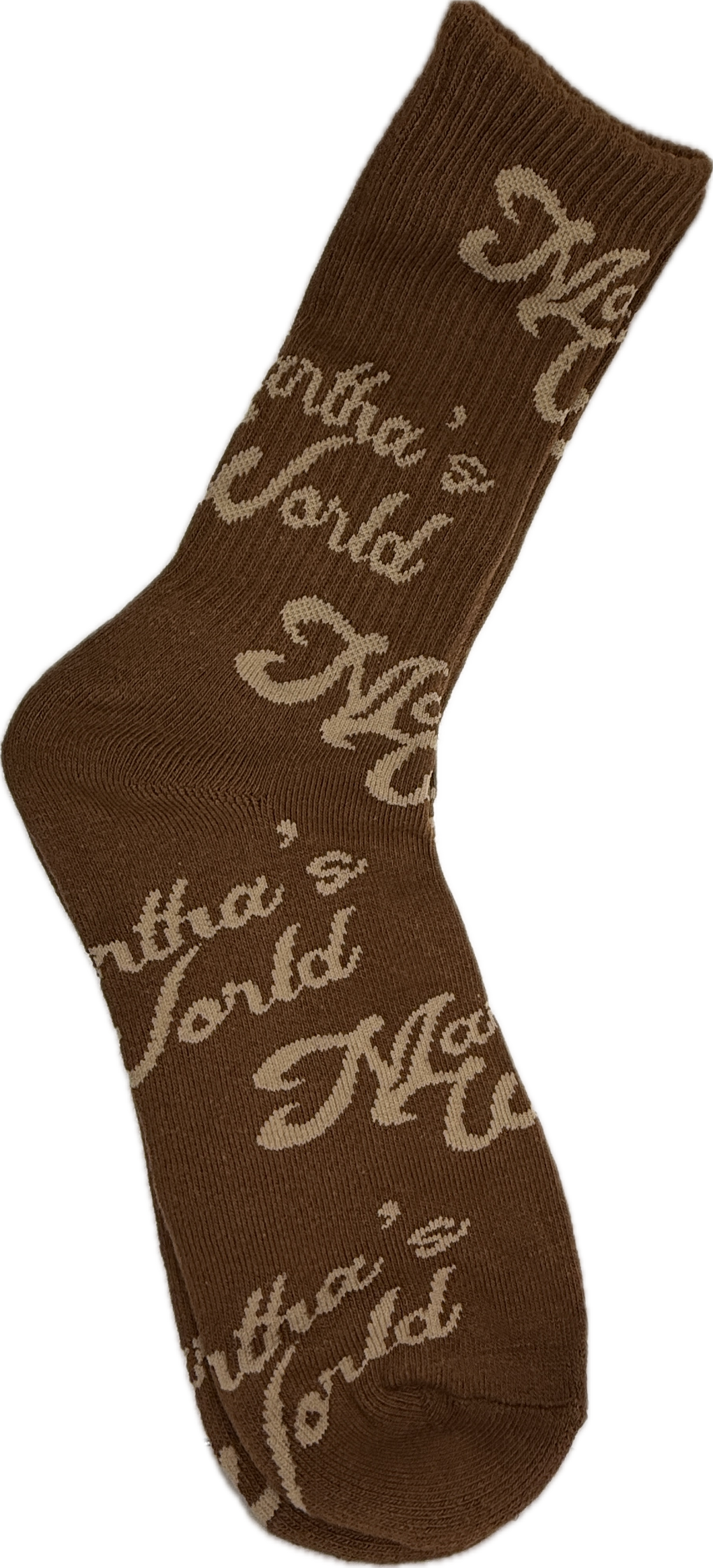 Martha's World Socks:Mocha Latte