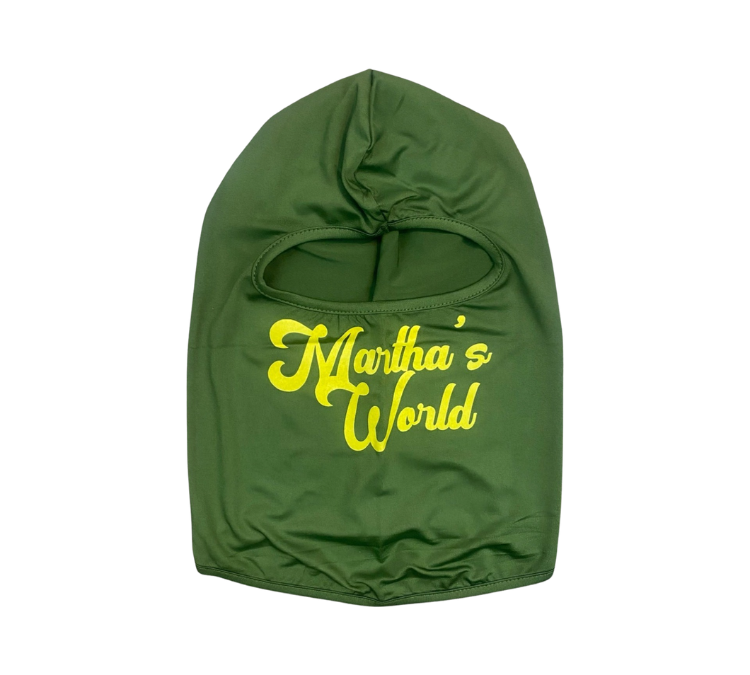 Martha's World: Green Balaclava